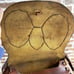 Vintage Brown Leather Purse Feather Boho Festival Shoulder Bag Crossbody Rare