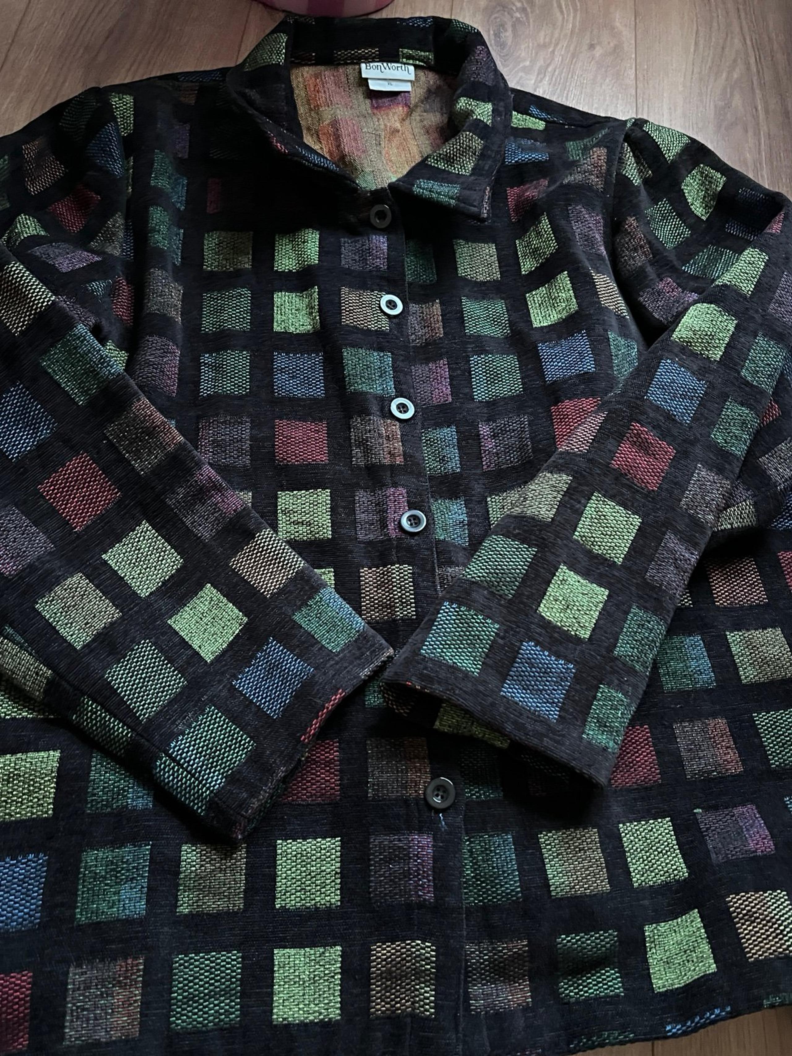 Vintage BonWorth Women’s Button Down Jacket Size XL