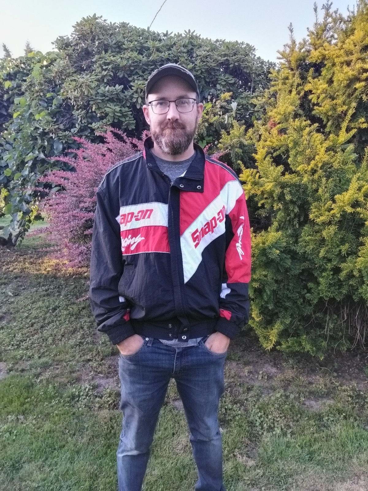 Snap on windbreaker