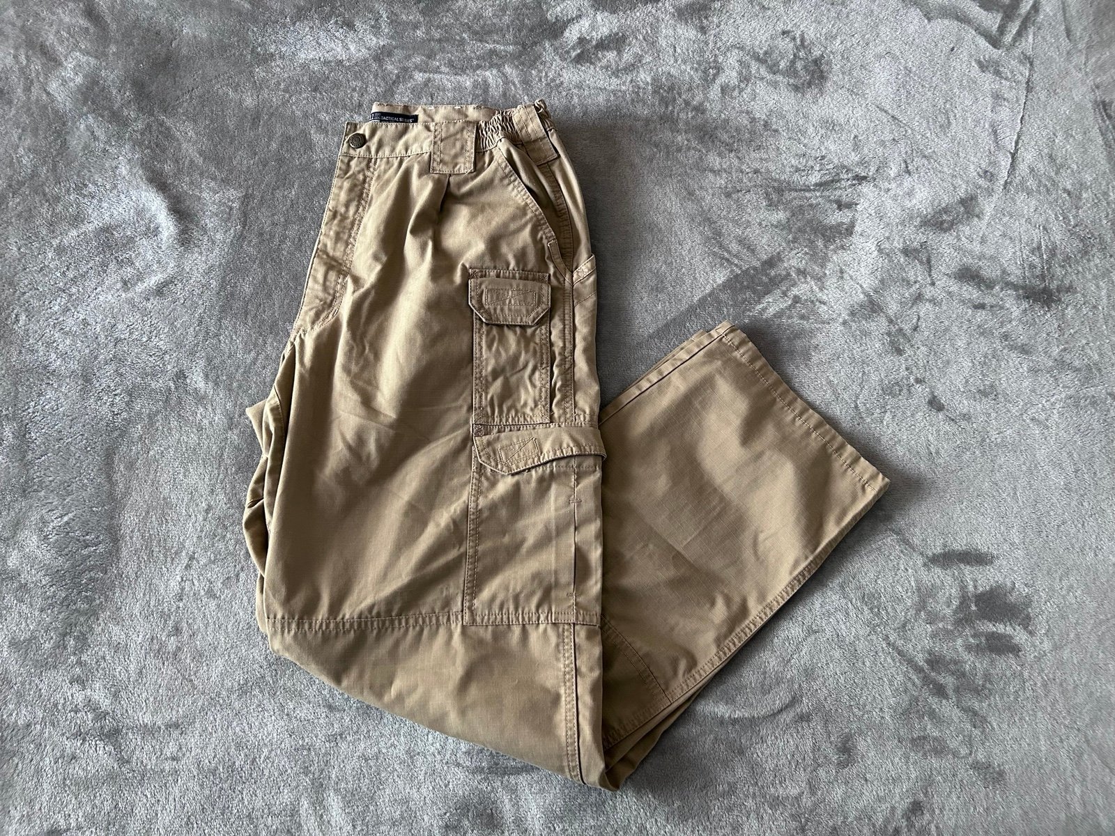 5.11 Tactical Taclite Pro Ripstop Cargo Pants Mens Size 34x32 74273 Khaki