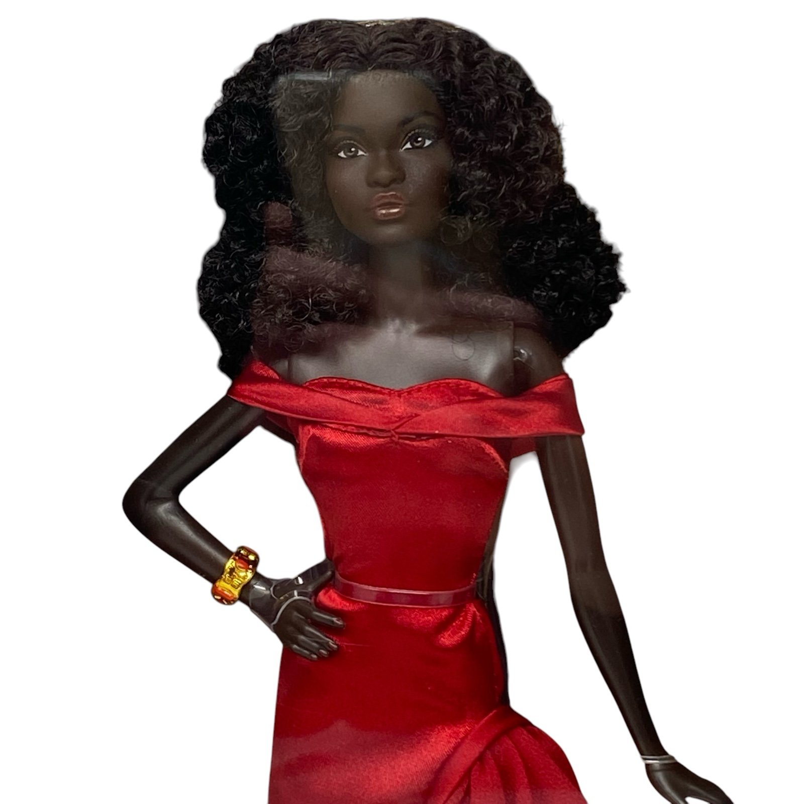 2025 Barbie Signature 45th Anniversary Black Barbie by Kitty Black Perkins NEW