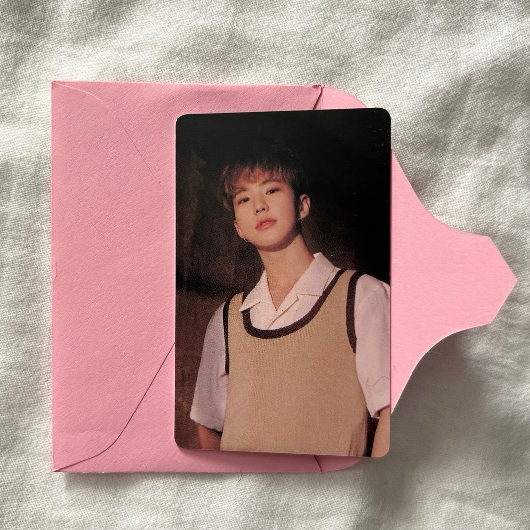 (UBER RARE) Seventeen Hoshi HYBE Insight Lucky Draw PVC Photocard