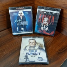 Anna + Atomic Blonde + Cold Pursuit (4K+Blu-ray-No Digital)-Free Shipping!