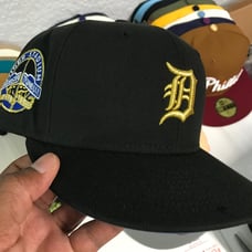 Detroit Tigers MLB New Era 5950 Fitted Hat Size 7-1/4”