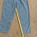 RageBlue Japanese Men's Baggy Denim Pants Jeans Zip Fly Indigo Size L