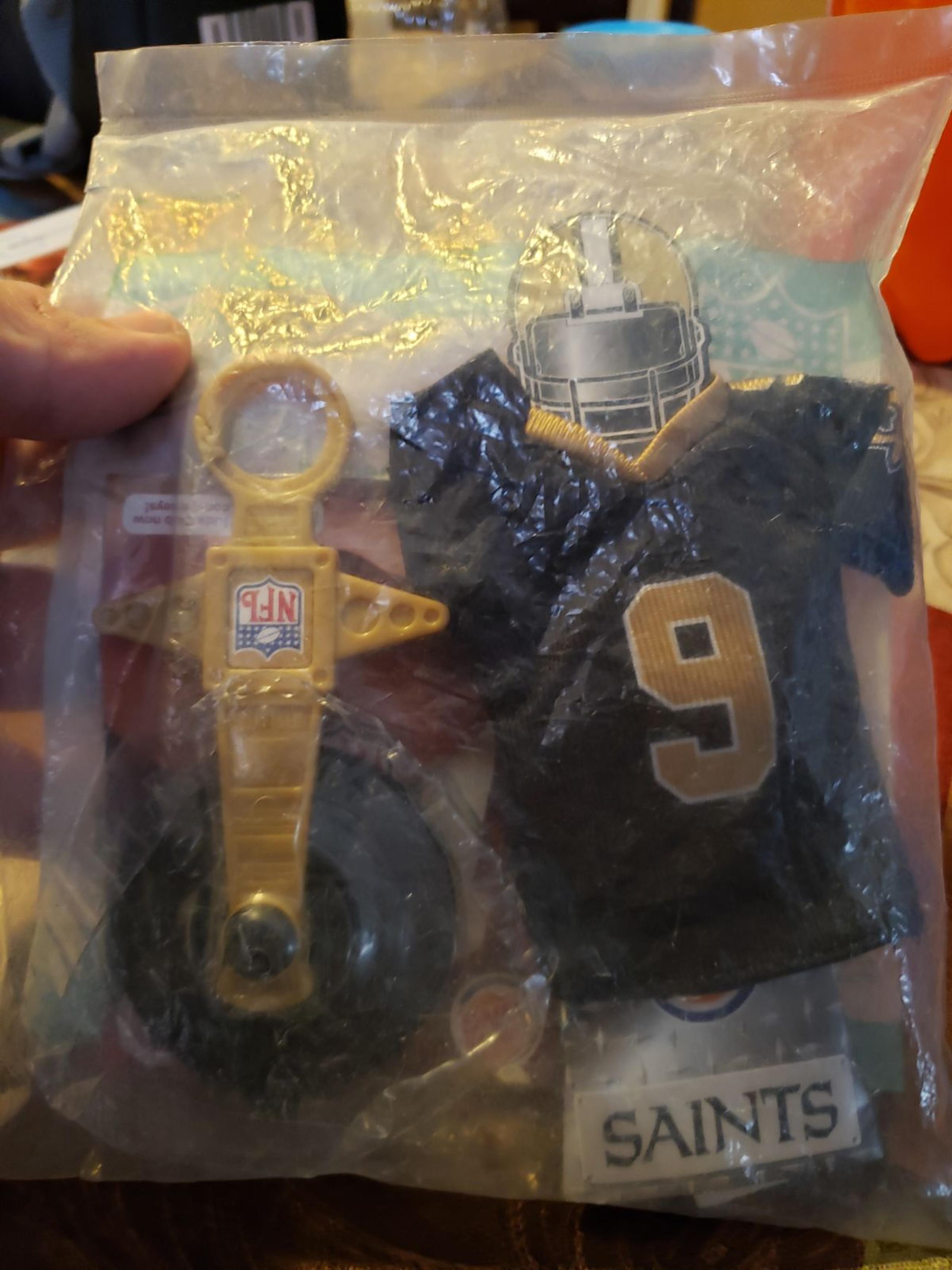 Drew Brees collectible mini jersey 2007