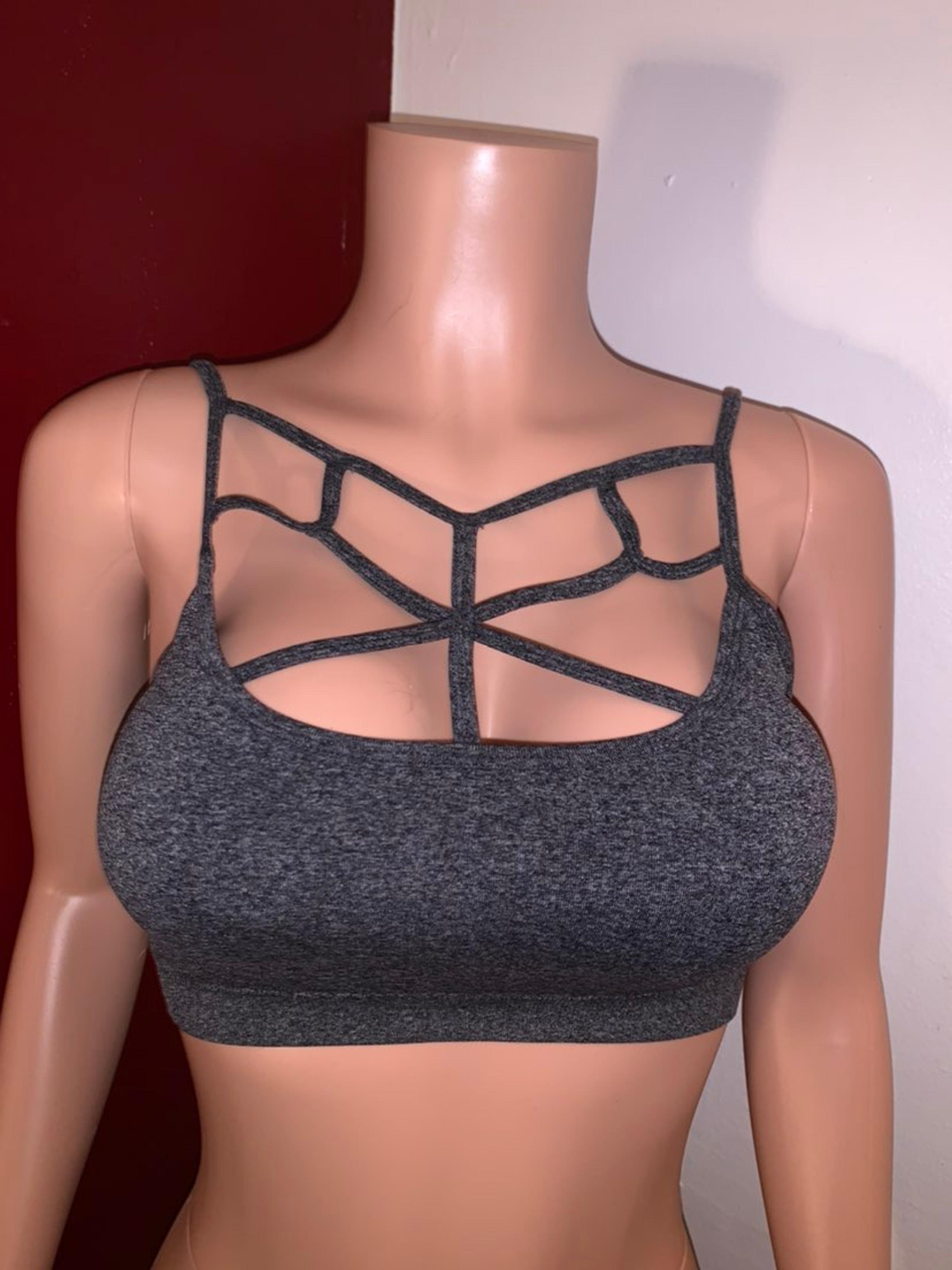 Women's Zenana Strappy Bralette With Padding