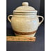 VTG Treasure Craft Stoneware Lidded Jar