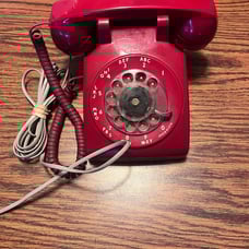 Vintage Rotary Desk Phone