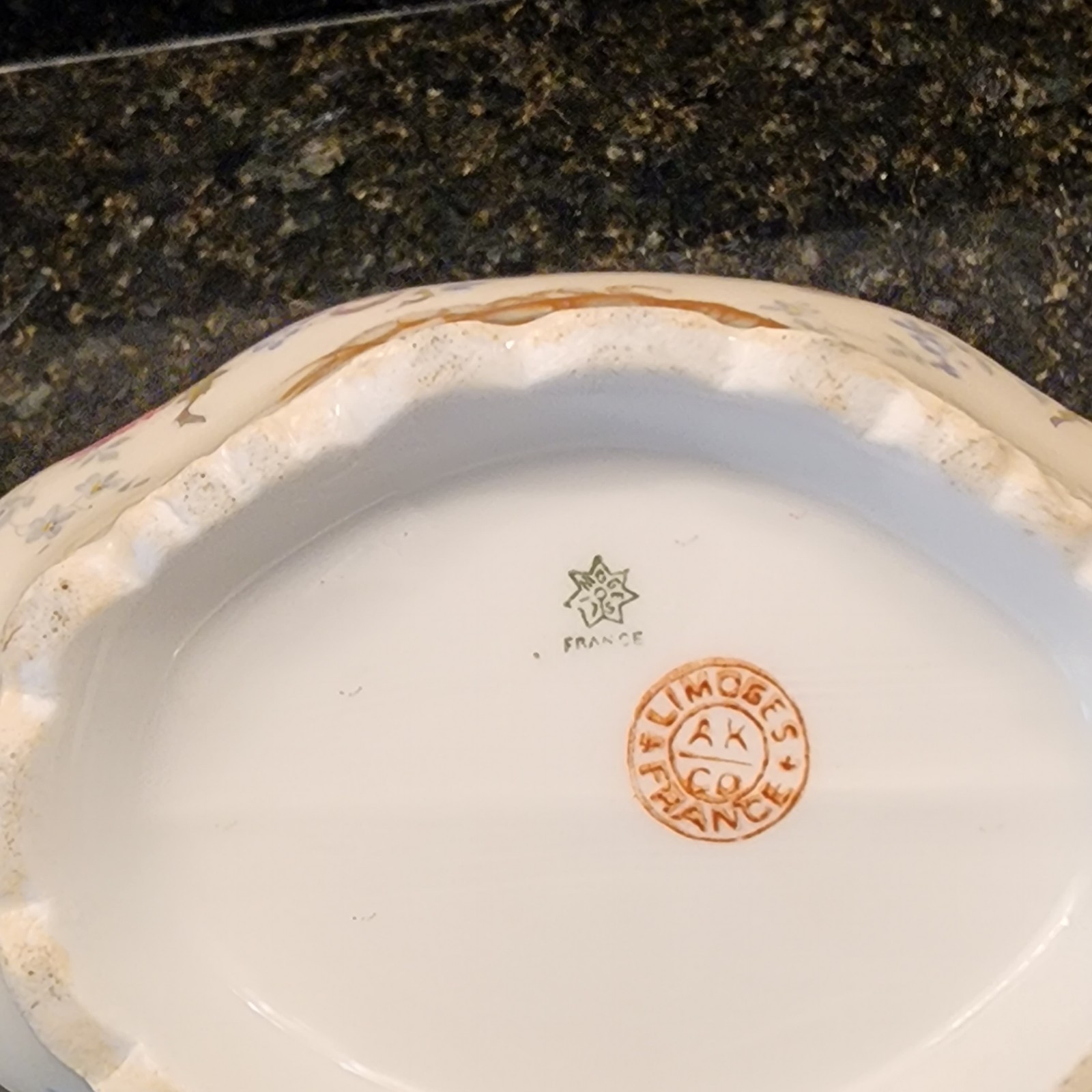 Limoges Fish Serving Set.