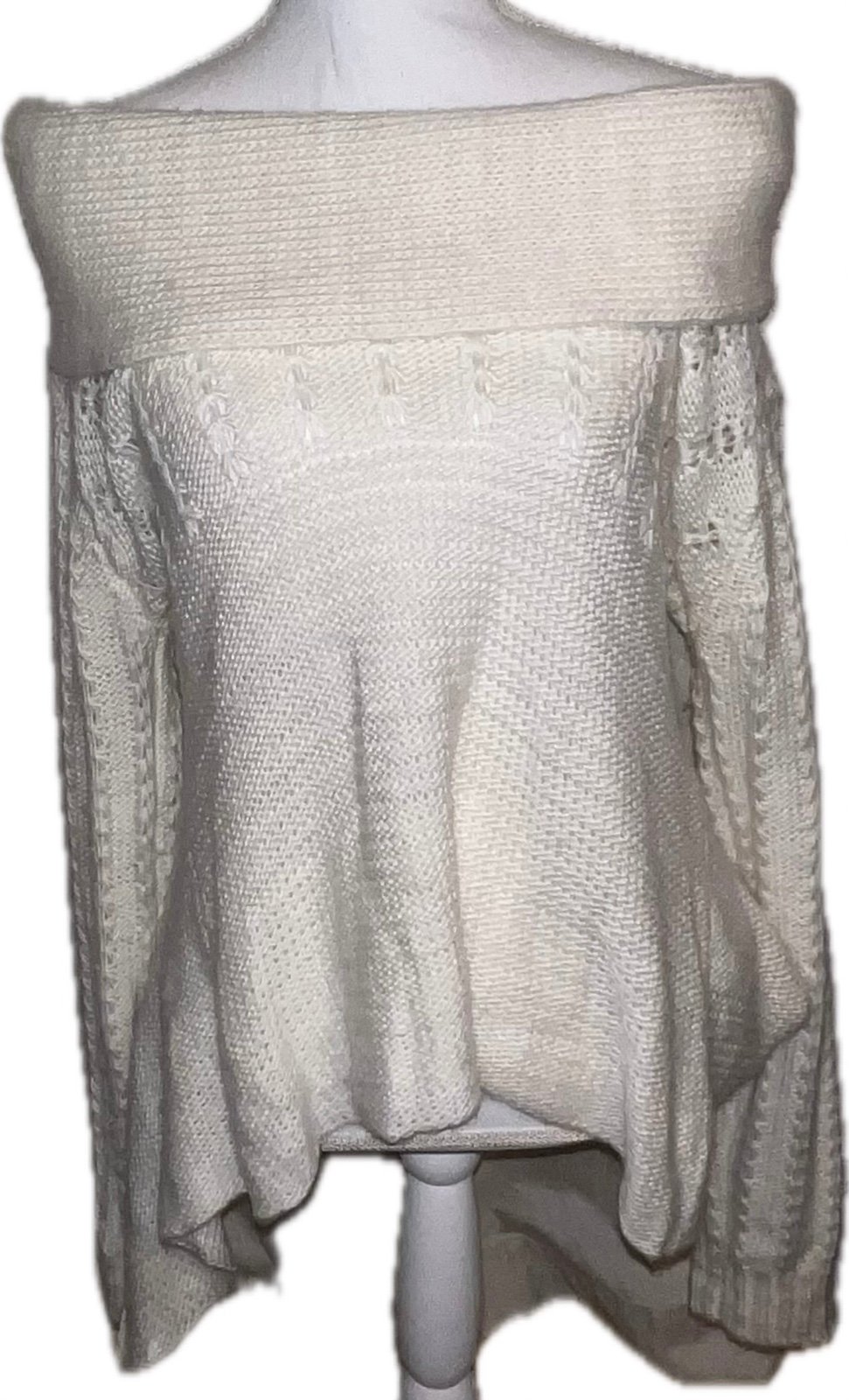 Off the shoulder Knit sweater