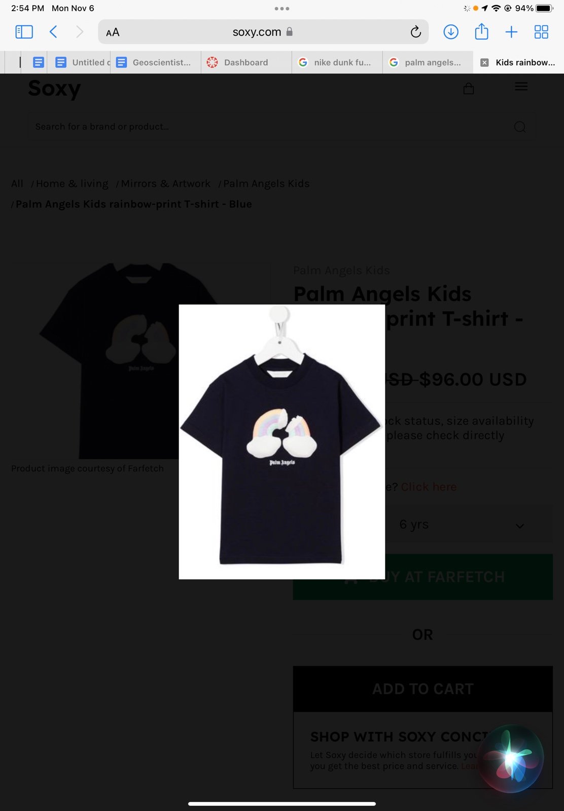 palm angels shirt
