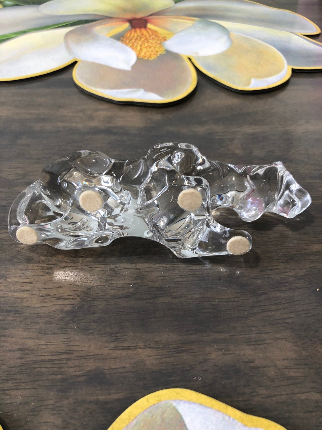 Baccarat Crystal Crouching outlet Tiger Figurine France