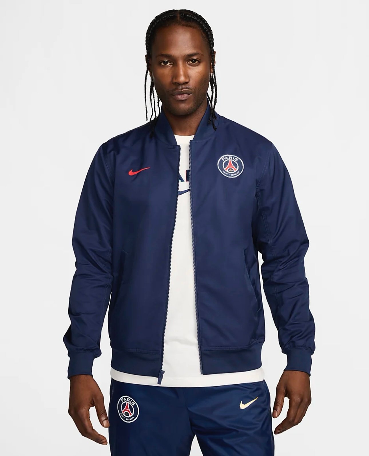Men’s size large Nike Dri-Fit Paris Saint Germain track jacket