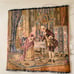 Antique Victorian Hand Woven France Tapestry 10/10 Inch