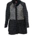 Catherine Malandrino Coat Size L Gray Tweed Knit Chic Career Full Zip Elevate