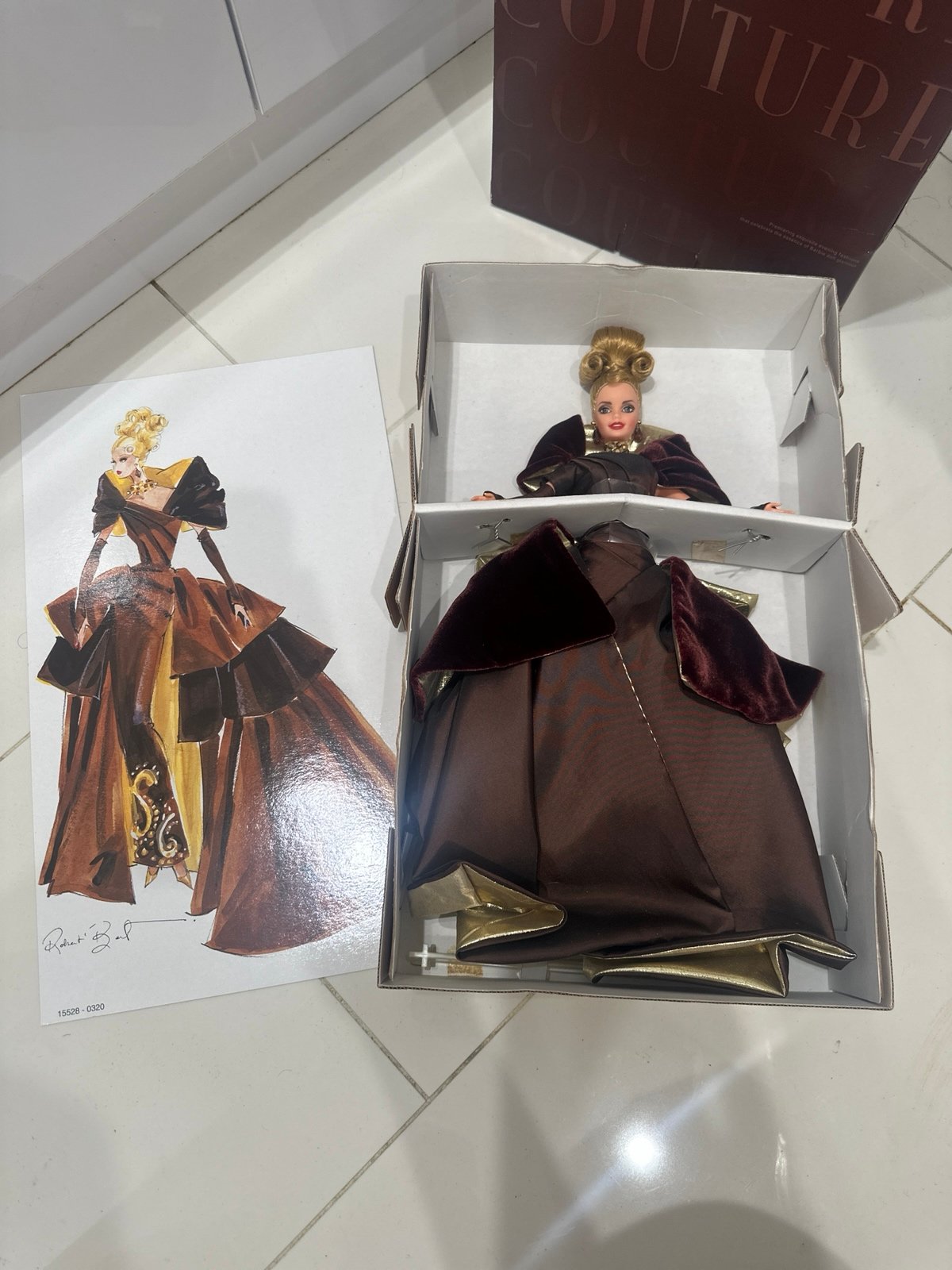 Portrait in Taffeta Couture Barbie