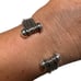 Sterling Silver Seven Stack Cuff Bracelet Size 7