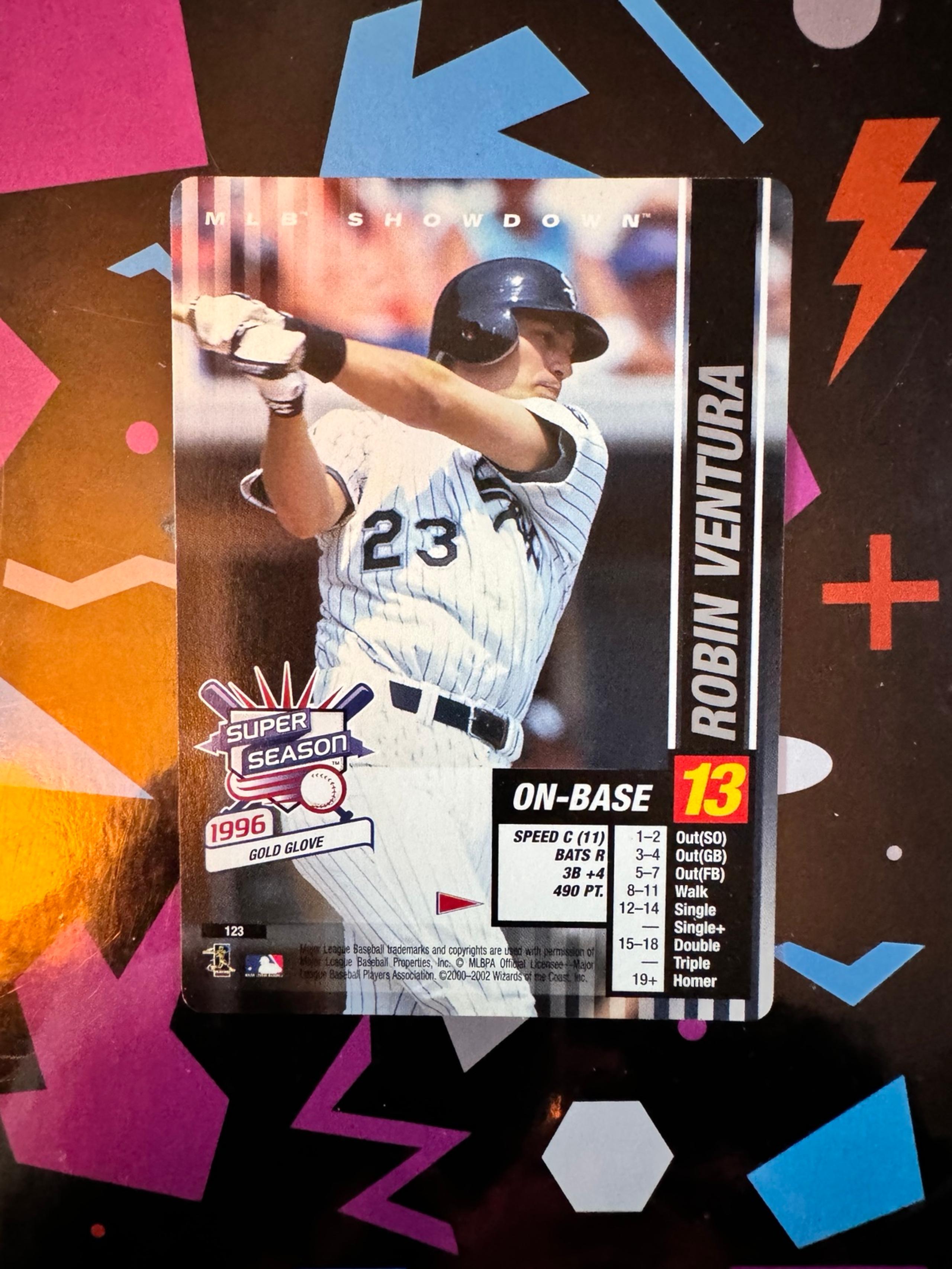 Robin Ventura MLB Showdown 2002 Super Season Chicago White Sox