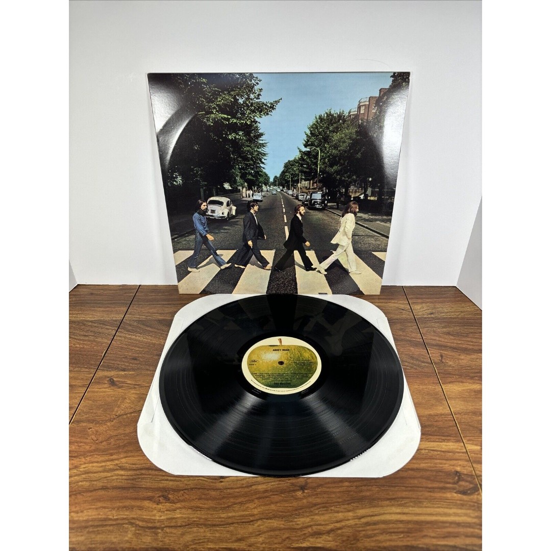 Abbey Road LP The Beatles The Vinyl 1987 Capitol EMI Records Reissue