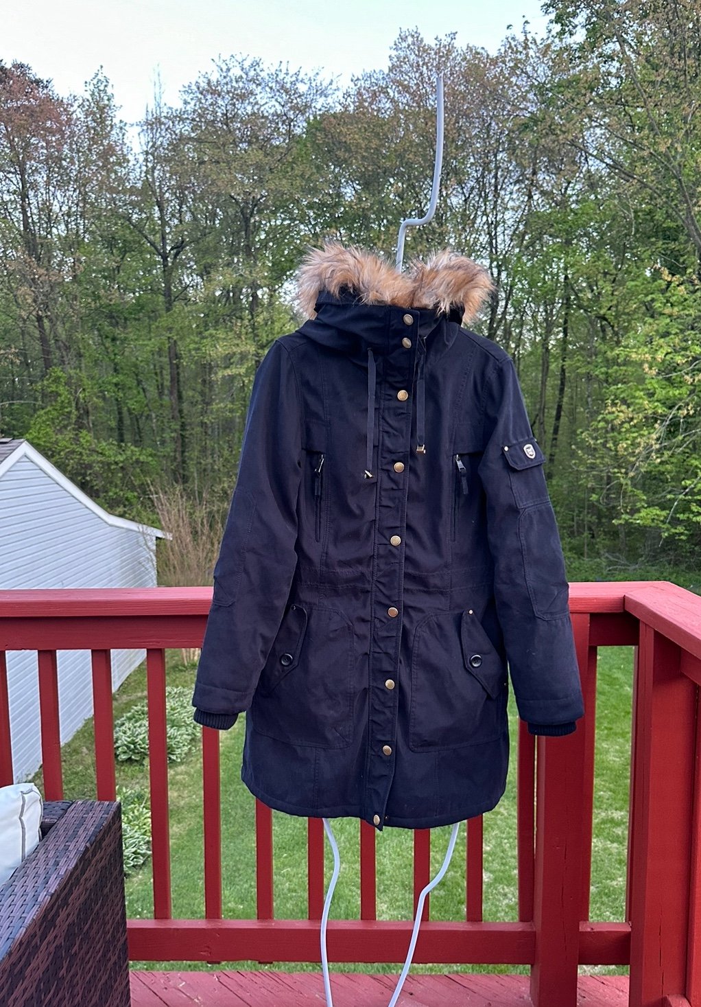 1 Madison Polyester Parkas Mercari