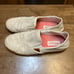 Olukai makani hoa wooden wave collab slip on canvas size 9
