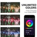 Smart OutdoorPatio Lights RGBW Color