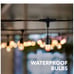 Smart OutdoorPatio Lights RGBW Color