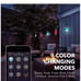 Smart OutdoorPatio Lights RGBW Color