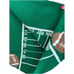 Handmade Crochet Afghan Throw Couch Blanket Football Field Sports 40x40 Inches