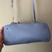 Vera Bradley Limited Edition Emma Satchel Bag Purse Genuine Leather Light Blue