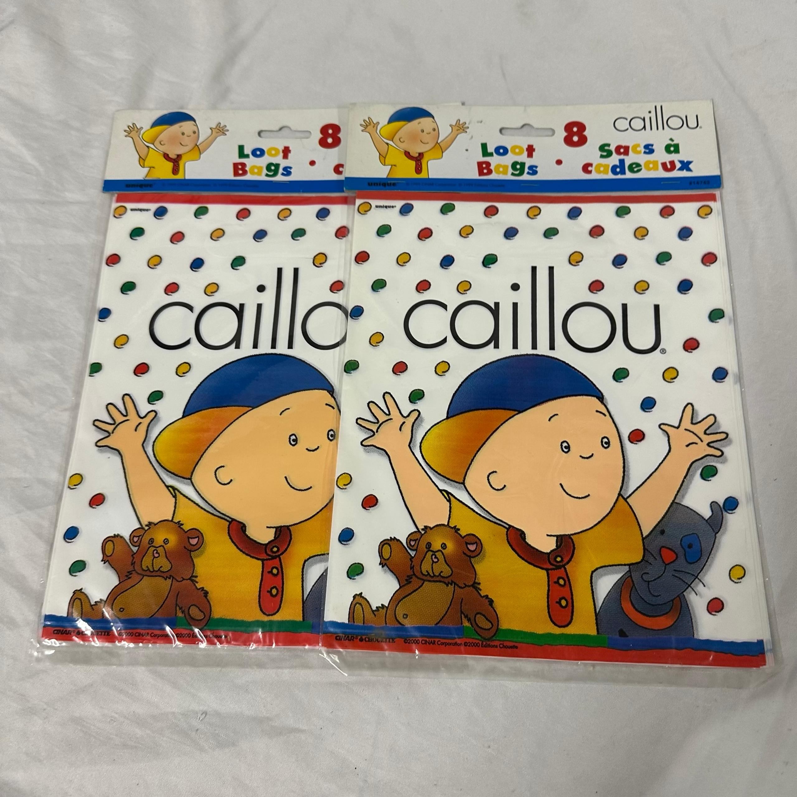 Vintage Cailou Party treat bags