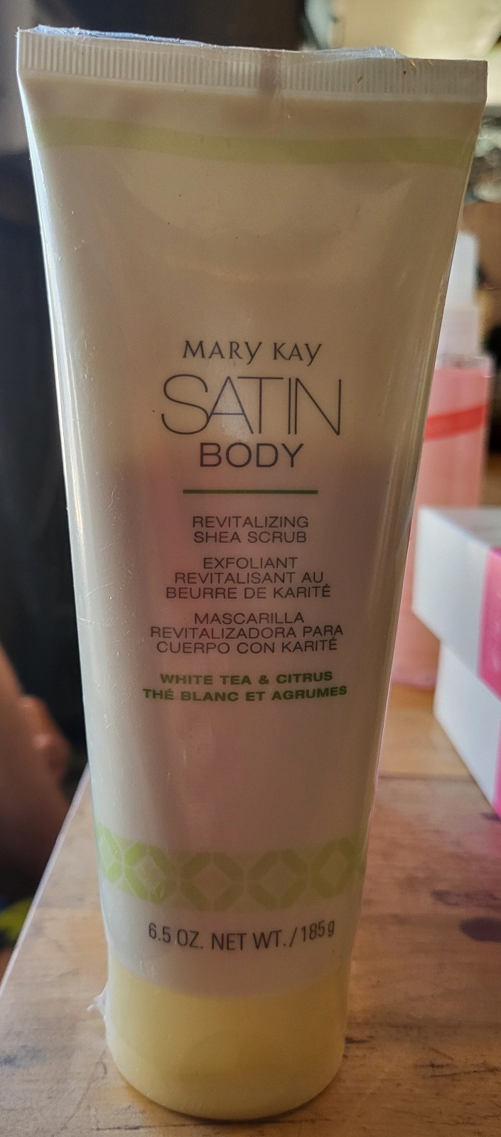 Mary Kay Satin Body Revitalizing Shea Scrub x4