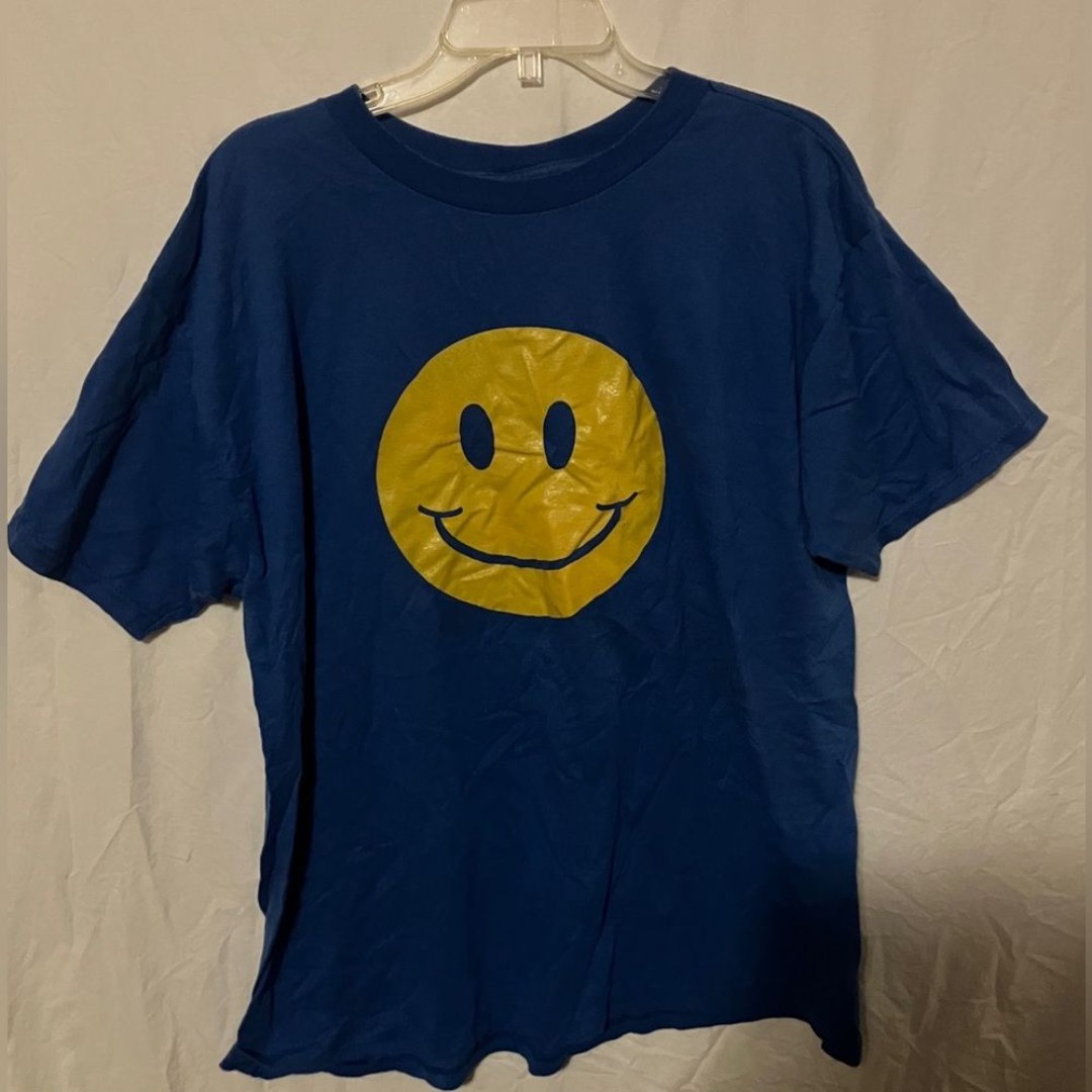 90s Y2K Vintage Size XL Best Brand Shirt Walmart Stockholder RARE Smiley Face
