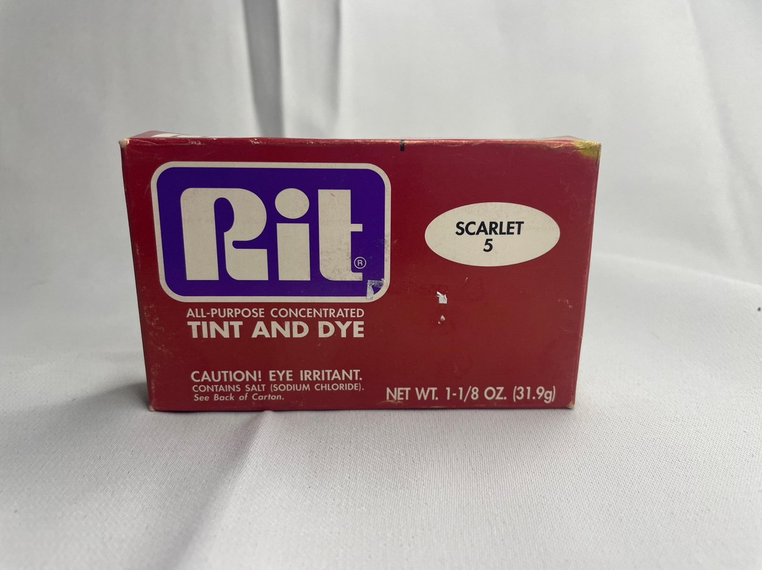 Vintage Rit Tint and Dye. Scarlet 5.