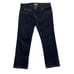 Burberry Brit Buckingham Jeans Women’s 27 x 21 Skinny Capri Blue Dark Wash