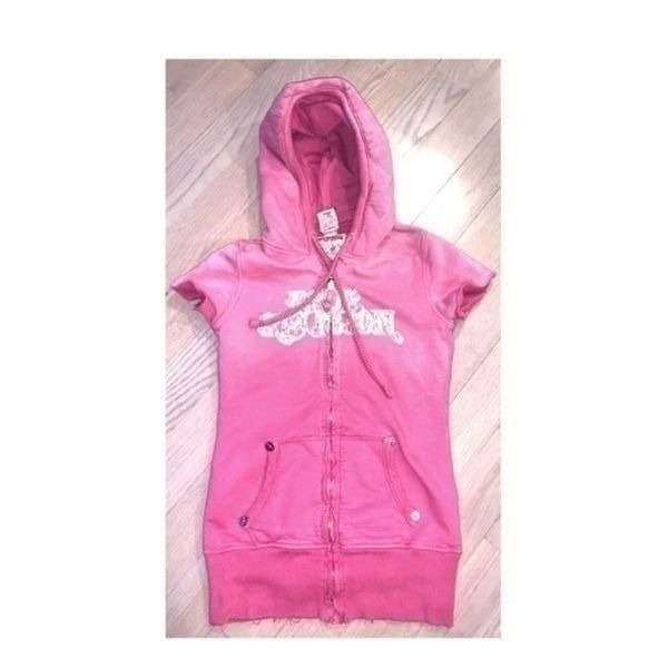 True religion sparkle hooded sweatshirt