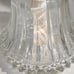 Oil Lamp Vintage Diamond Cut Crystal, Austria