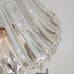 Oil Lamp Vintage Diamond Cut Crystal, Austria