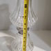 Oil Lamp Vintage Diamond Cut Crystal, Austria