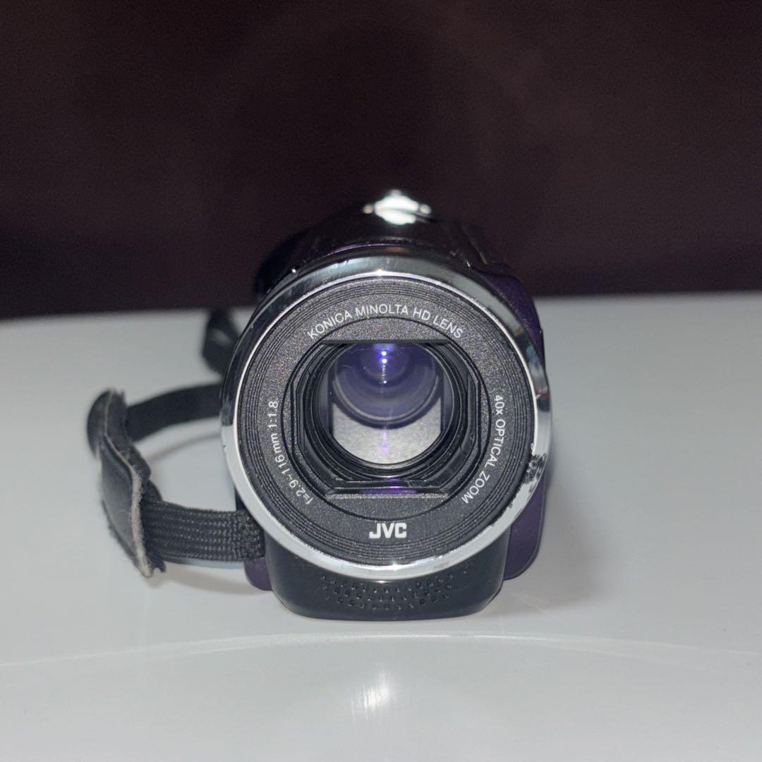 JVC Kenwood Everio Video Camera GZ-E117-V Purple