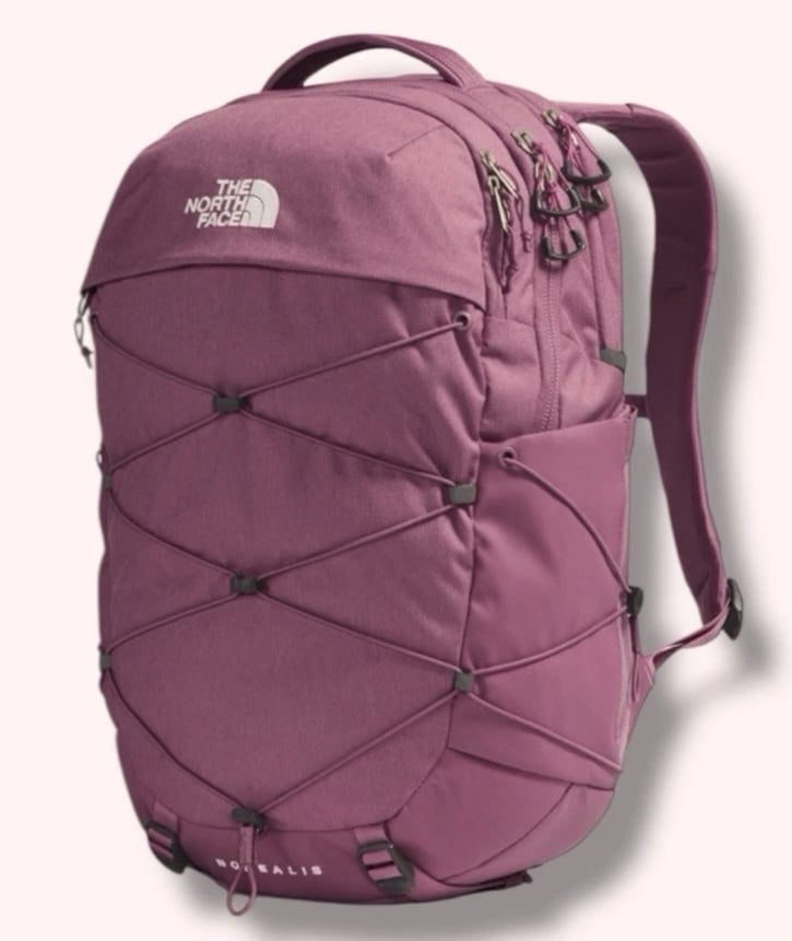 NWT The North Face Women's BOREALIS Laptop Backpack- Dusk Purple OS