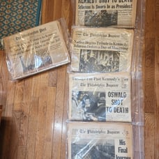 JFK Assassination Newspapers