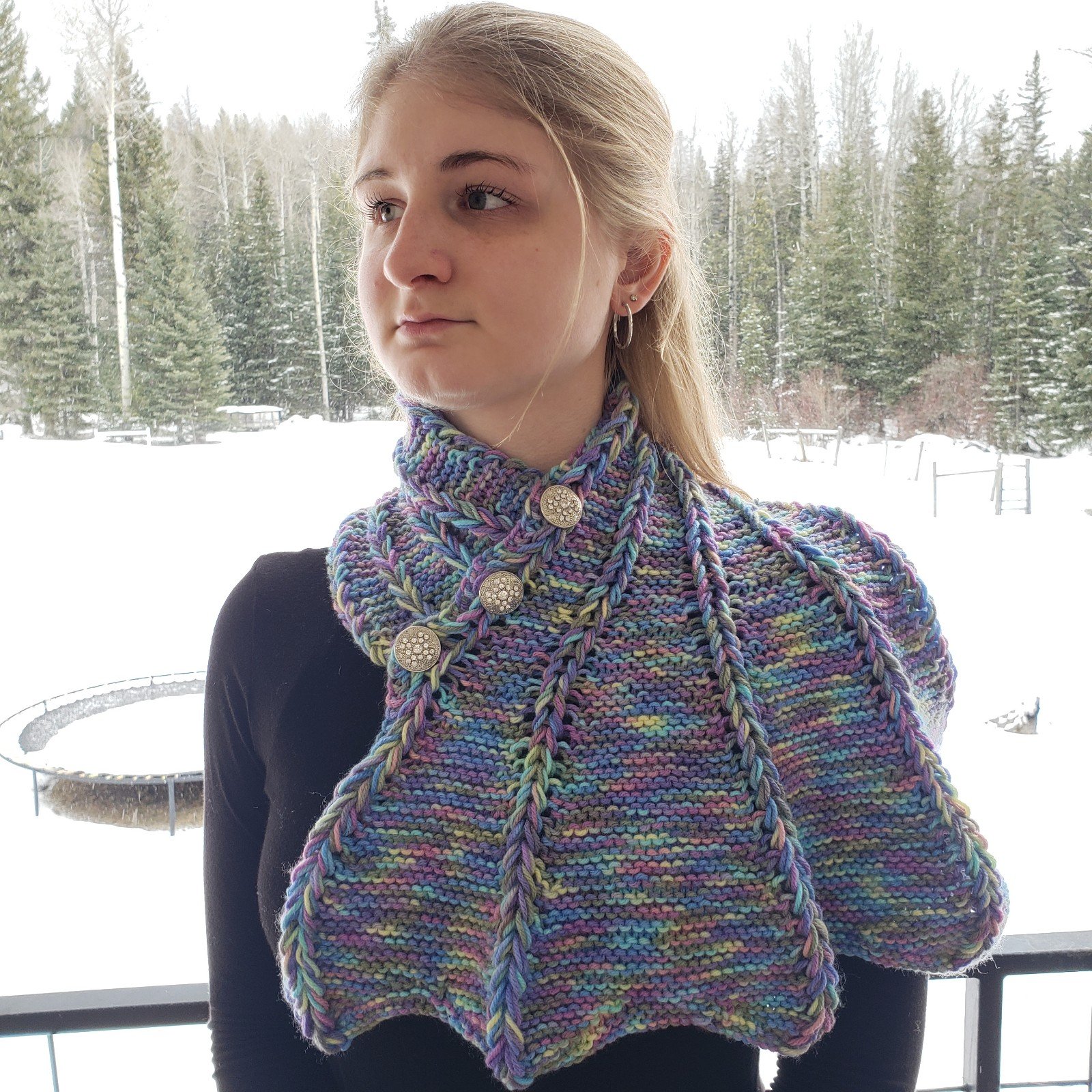 Dragon Wing Cowl Scarf