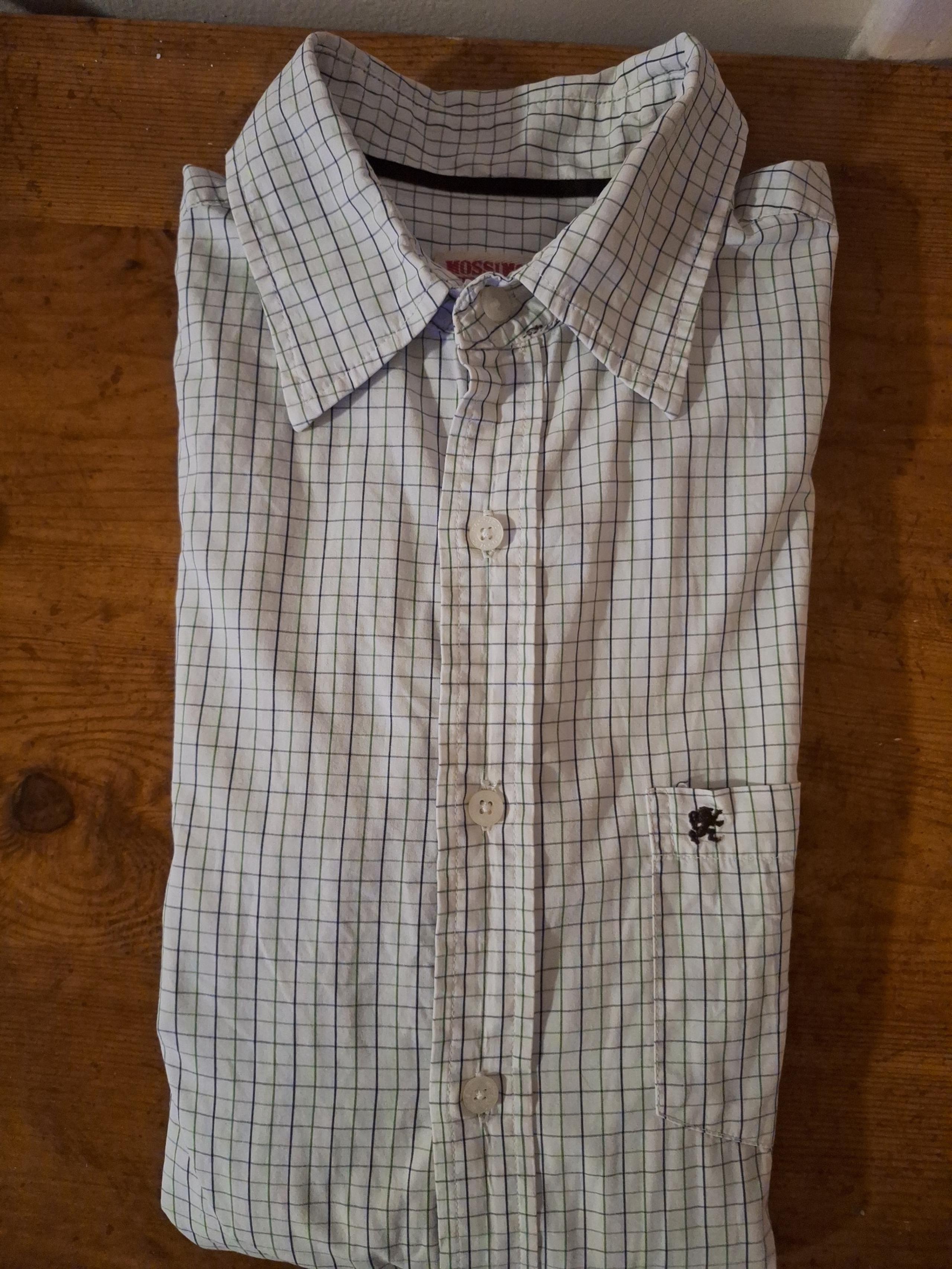 Men's "Mossimo Supply Co."  Button Down Long Sleeve Dress Shirt Size- Med.