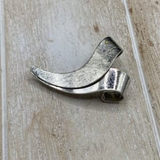 CC Curtis sterling silver small brooch