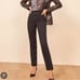 Reformation Size 4 Black Zipper Back High Rise Pants