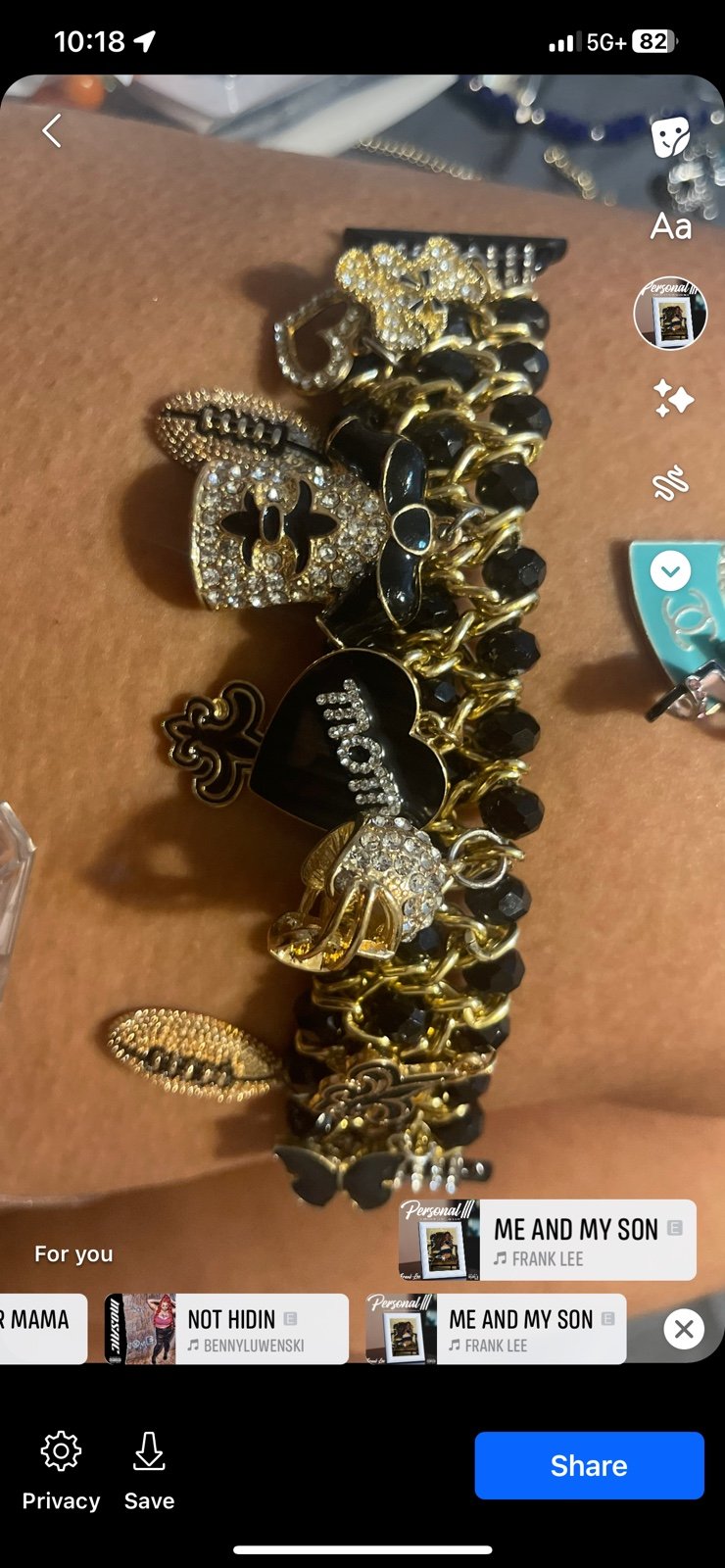 Saints Apple Watch bands