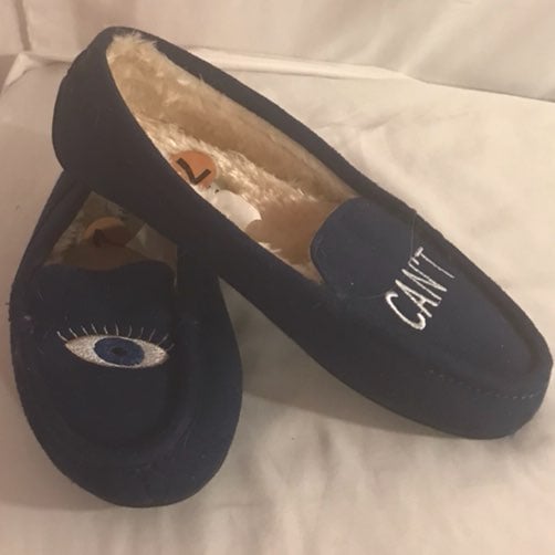 Rampage Catwalk Blue Flats Size 7 Medium