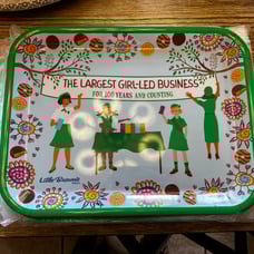 Girl Scout 100 Year Cookie Anniversary Tray